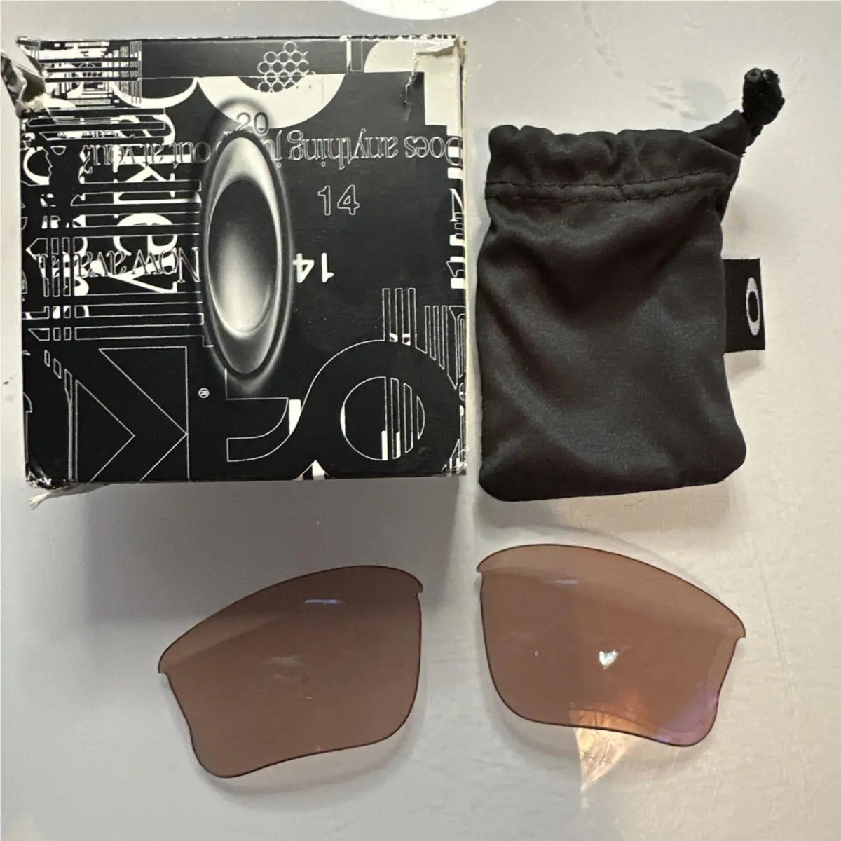 Replacement Lens Flak Jacket Xlj Purple by Oakley
