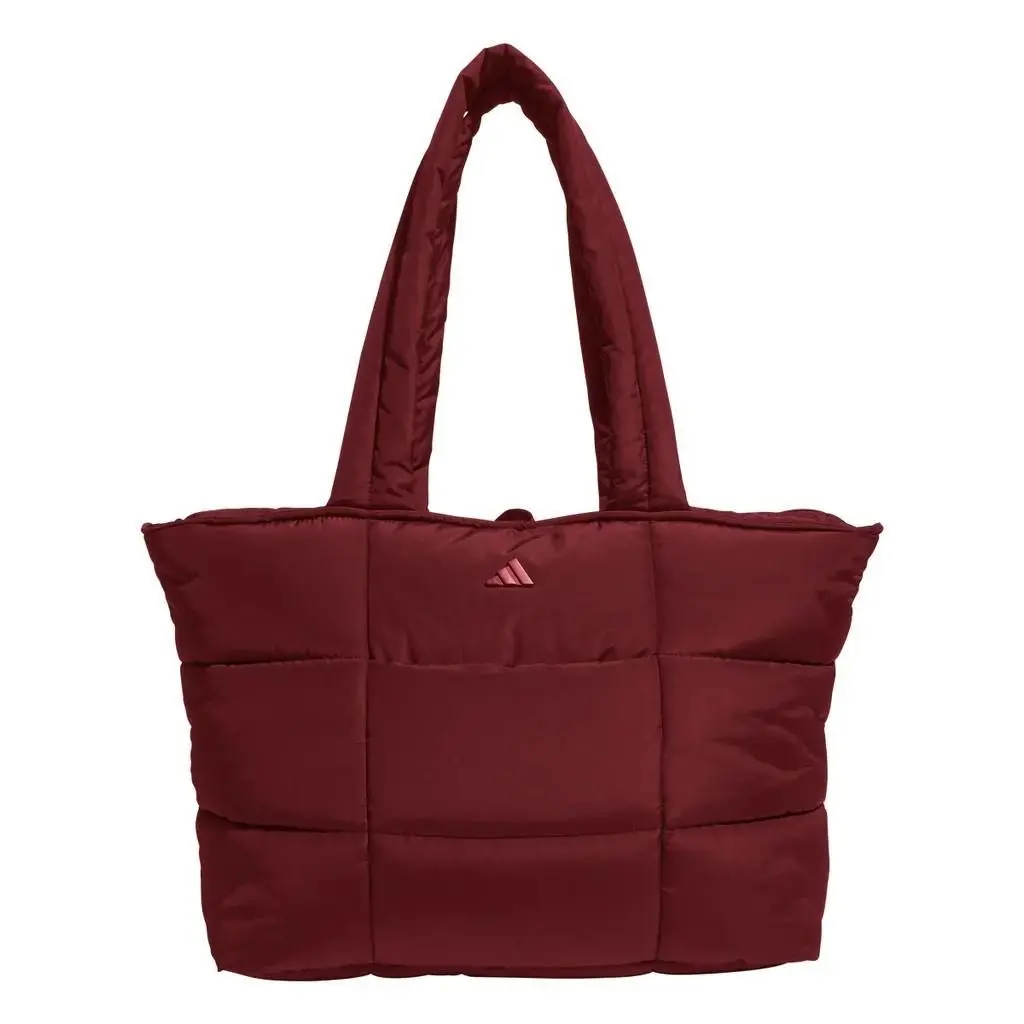 Quilted Tote All Me Tote Shoulder or Crossbody Black / Red / Cream Red by Adidas