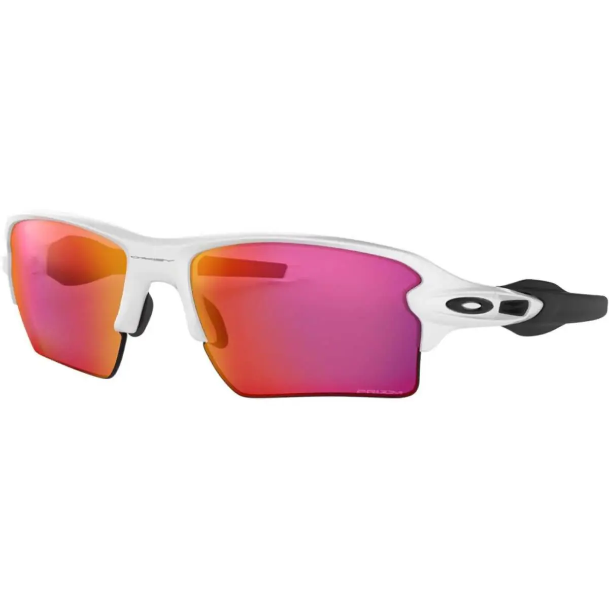 Oakley Men`s Flak 2.0 XL Polished White/prizm Field One Size Sunglasses - Frame: Polished White, Lens: Prizm Field
