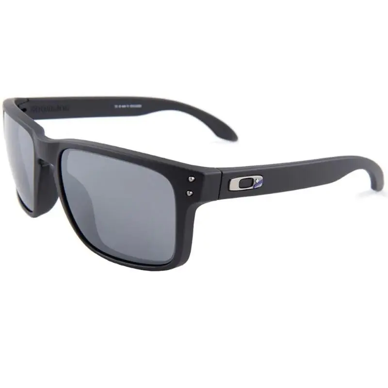 Infinite Hero Holbrook Sunglasses Blue Black Black Iridium OO9102-D4 by Oakley