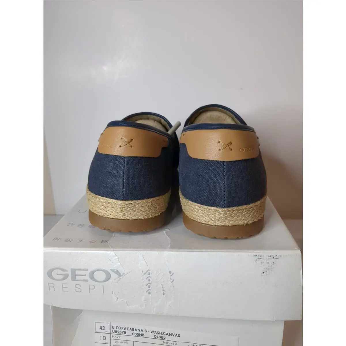 Geox shoes - Geox U Copacabana - Copacabana - Blue 3