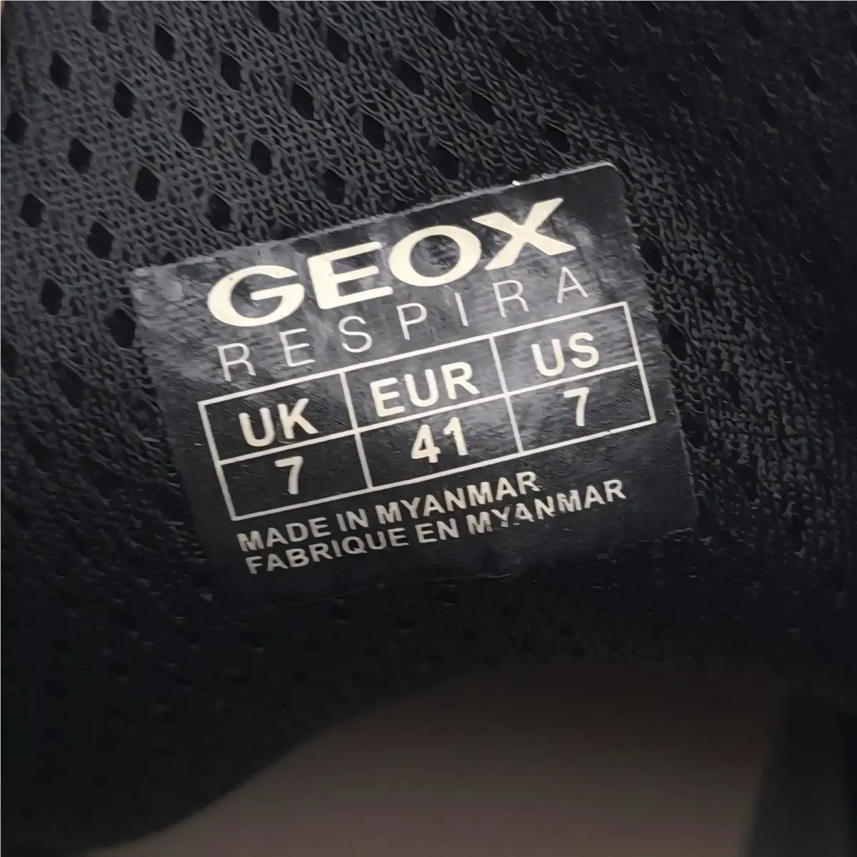 Geox shoes - Black (UPC: 8056206688179) 0