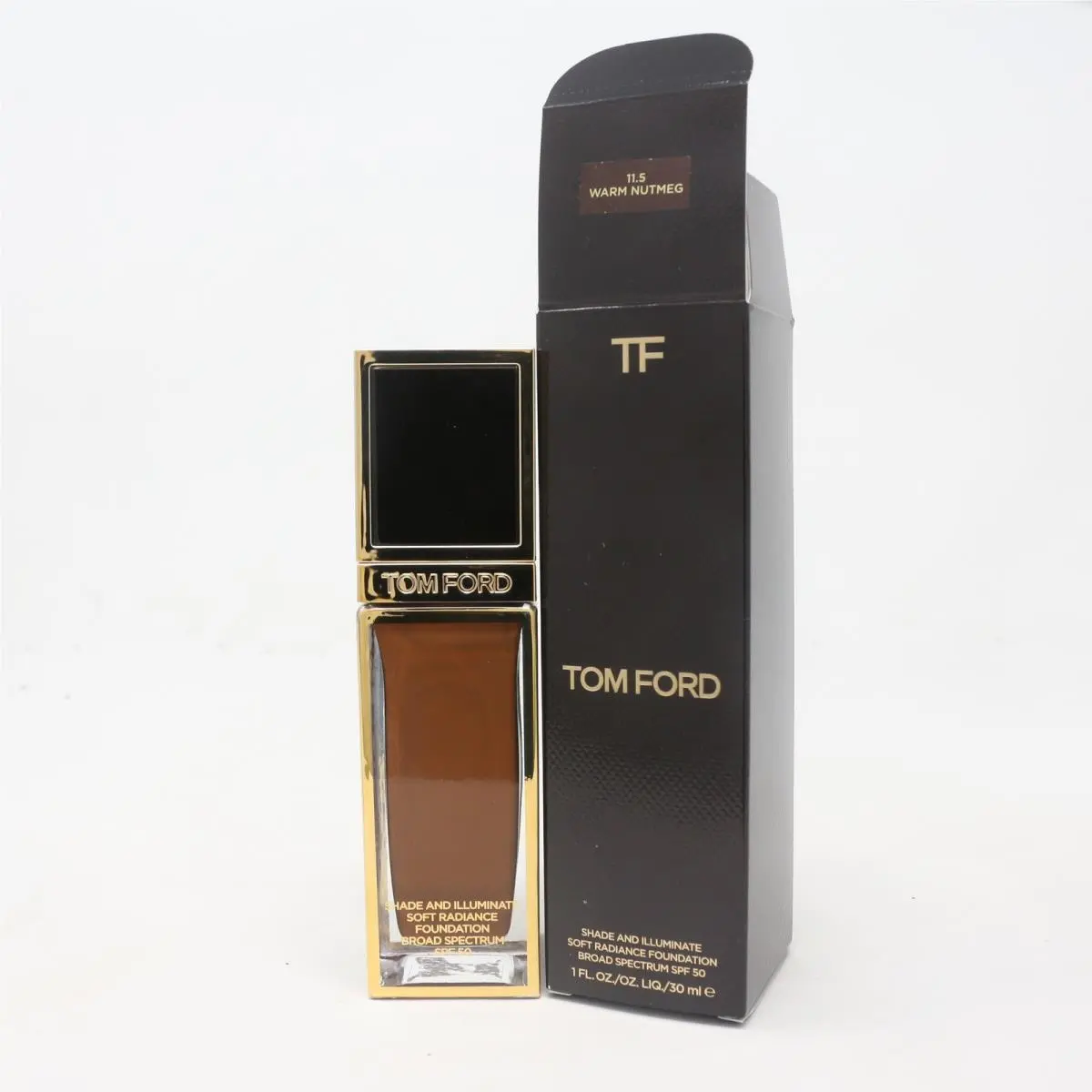 Shade and Illuminate Soft Radiance Foundation 1oz 11.5 Warm Nutmeg by Tom Ford