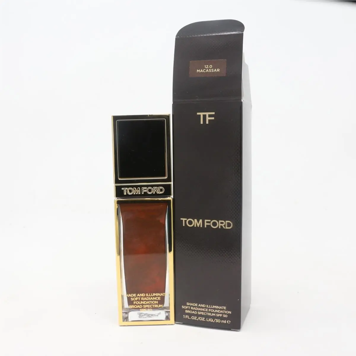 Shade and Illuminate Soft Radiance Foundation 1oz 12.0 Macassar by Tom Ford