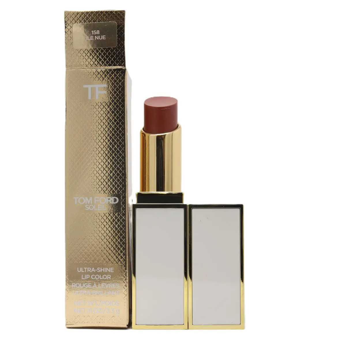 Soleil Ultra Shine Lip Color Lipstick 0.11oz 158 Ile Nue by Tom Ford