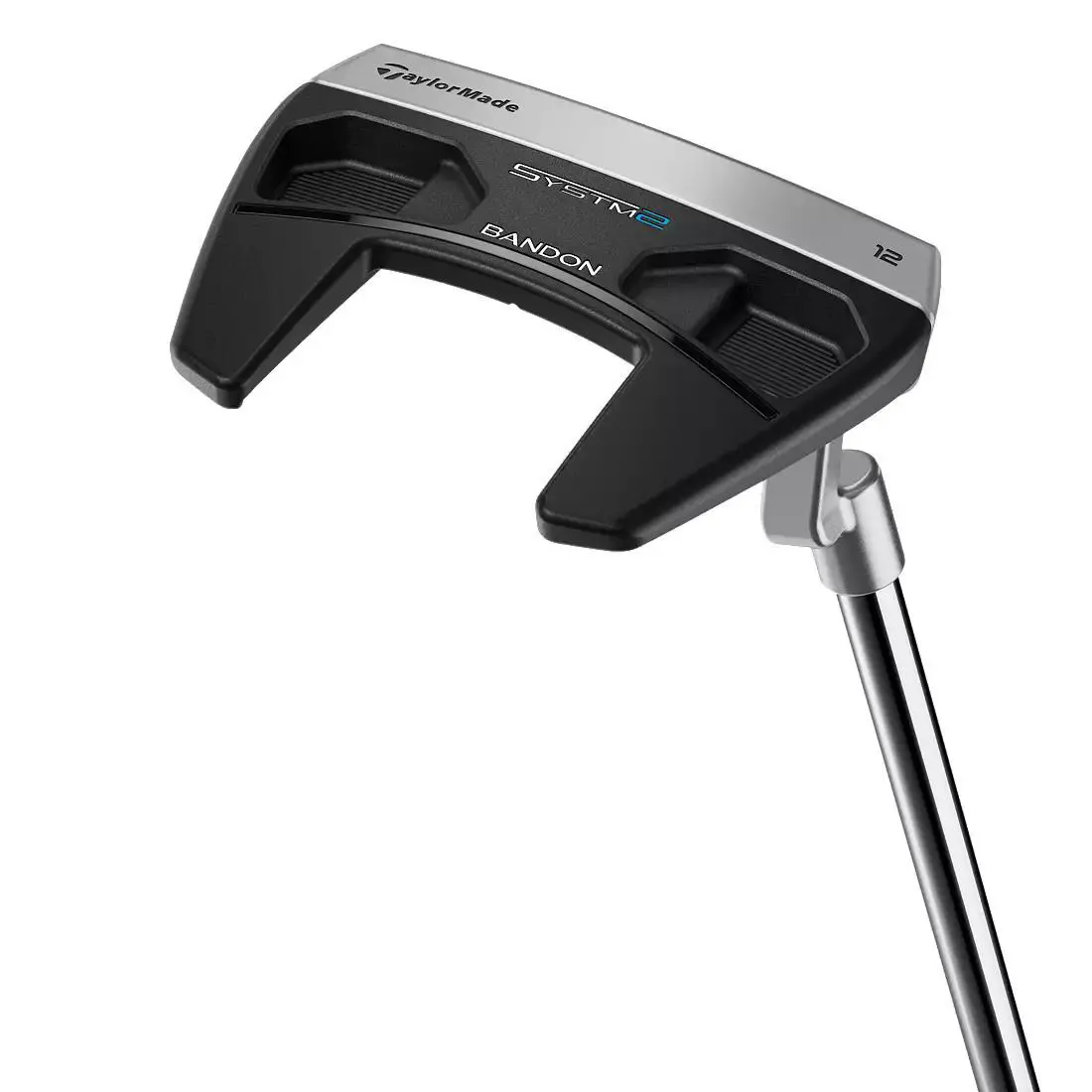 Taylormade SYSTM2 Bandon L-neck 12 Putter Rh/lh 34 /35 Stainless Steel Mallet - Black, Lie Angle: Black