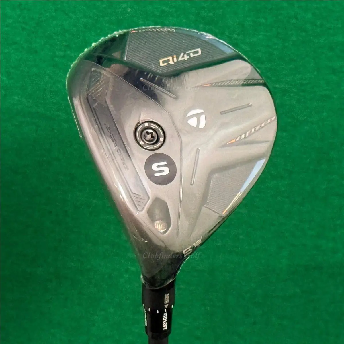 LH Taylormade Qi4D 18° 5 Fairway Wood Mitsubishi Reax 55 Regular w/ HC