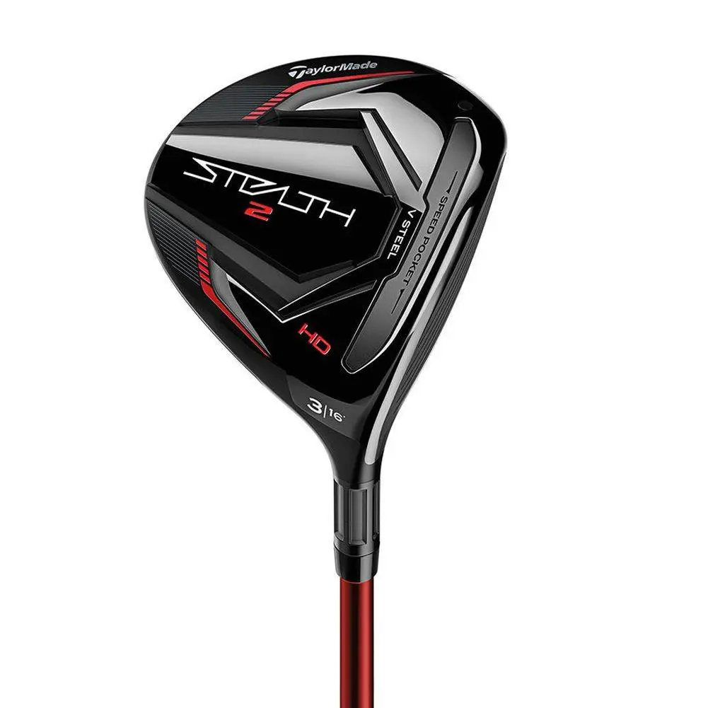 Taylor Made Stealth 2 HD 3 Wood 16 Fujikura Speeder NX Red Senior Left - Red, Teal