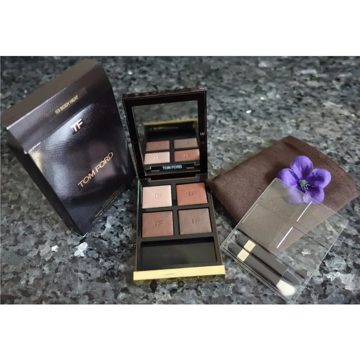 Tom Ford Eye Color Quad Full Size .21oz in 03 Body Heat