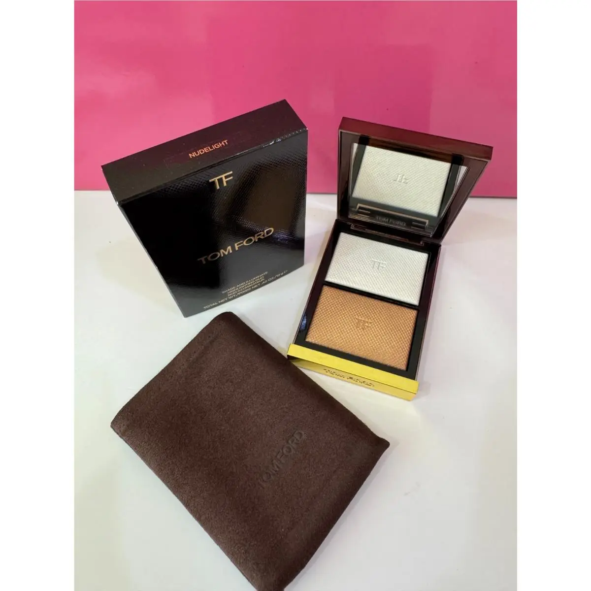 Tom Ford Shade and Illuminate Highlighting Duo .42oz. Full Size - Nudelight