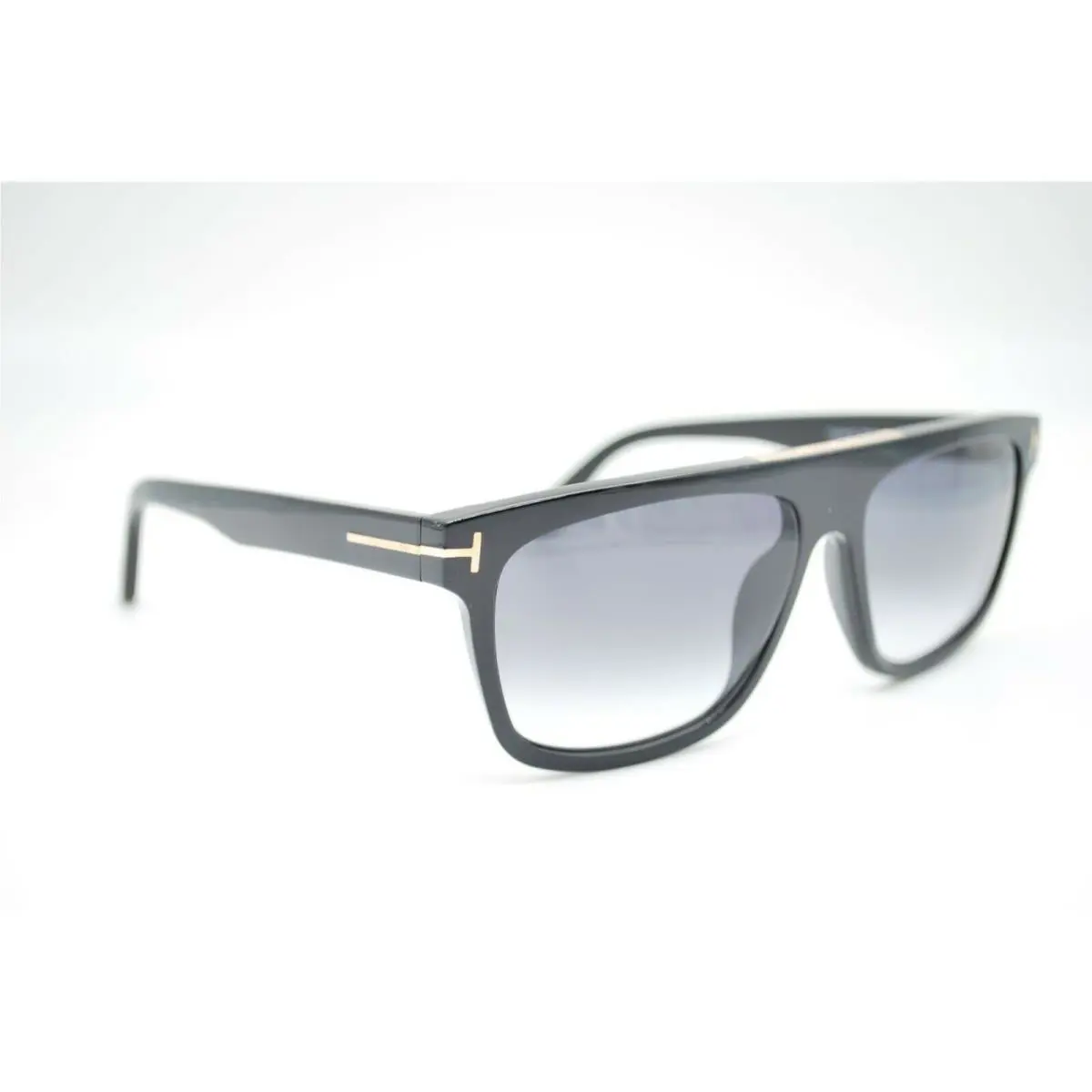 Tom Ford TF 628 01B Black Grey Gradient Frame Sunglasses 57-15