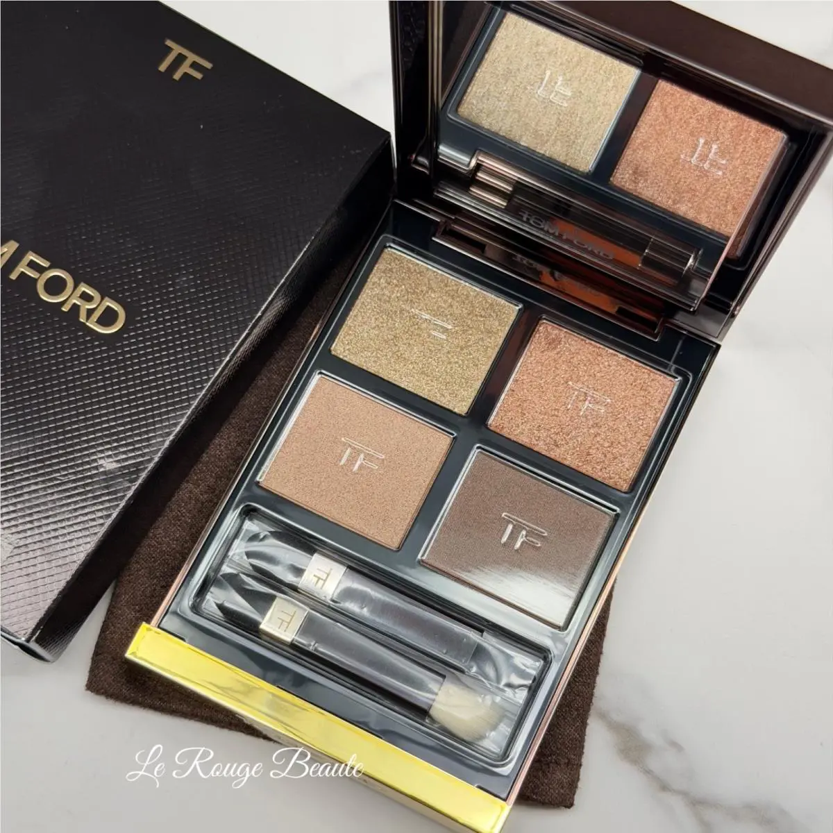 Tom Ford Eye Color Quad Eyeshadow Palette - 01 Golden Mink