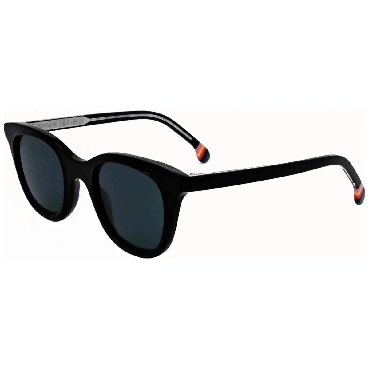 Paul Smith PSSN02349 001 Black Calder Sunglasses with Green Lenses