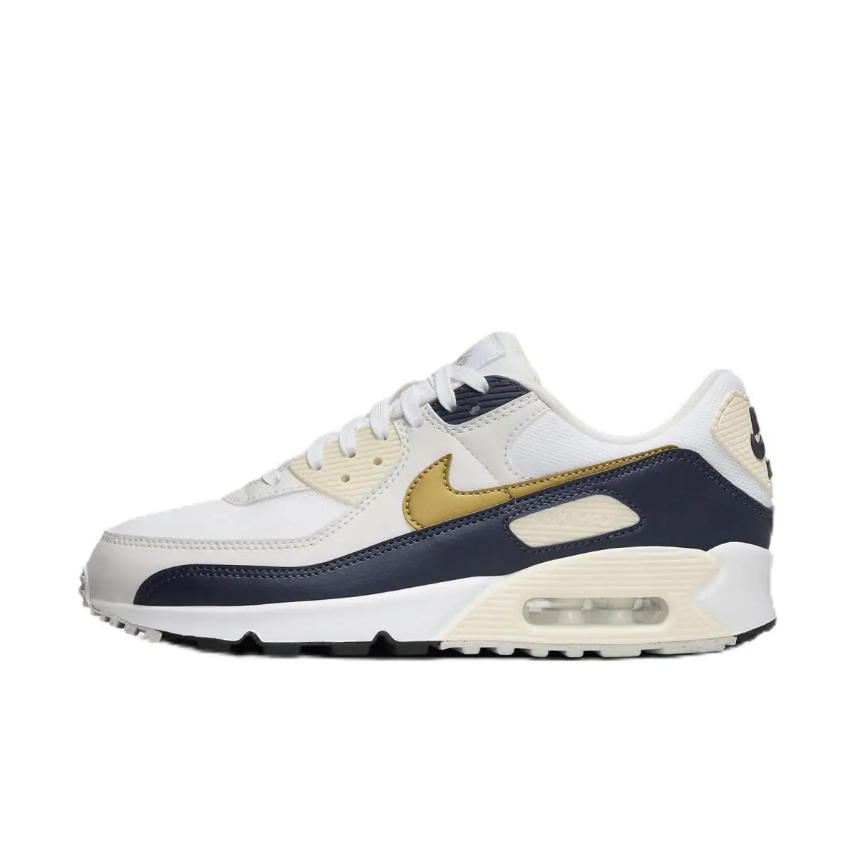 Nike shoes - White/Obsidian/Coconut Milk/Metallic Gold (UPC: 197598835531) 0