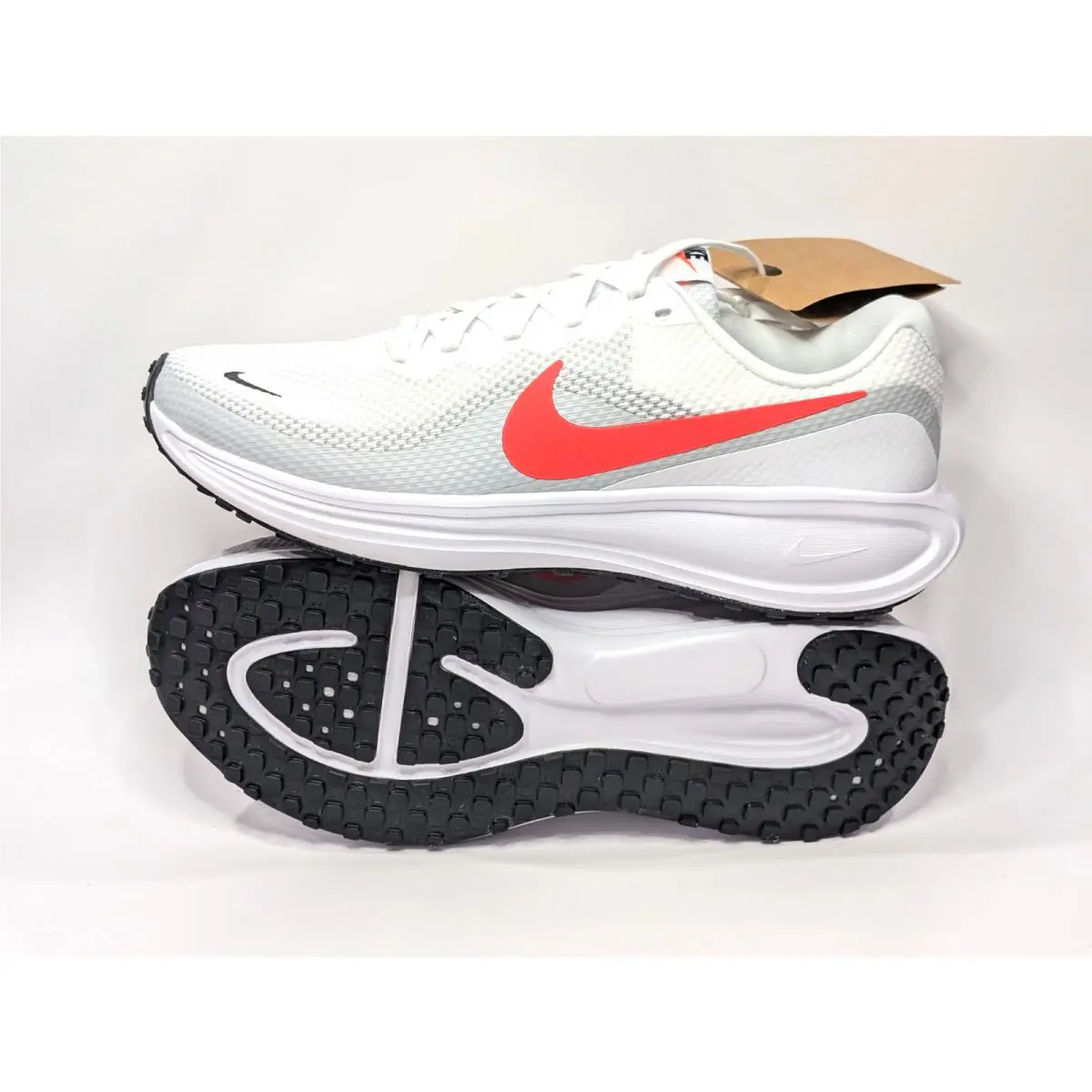 Nike shoes - Nike Revolution 8 - Revolution - HQ1996-100 - White/Crimson 12