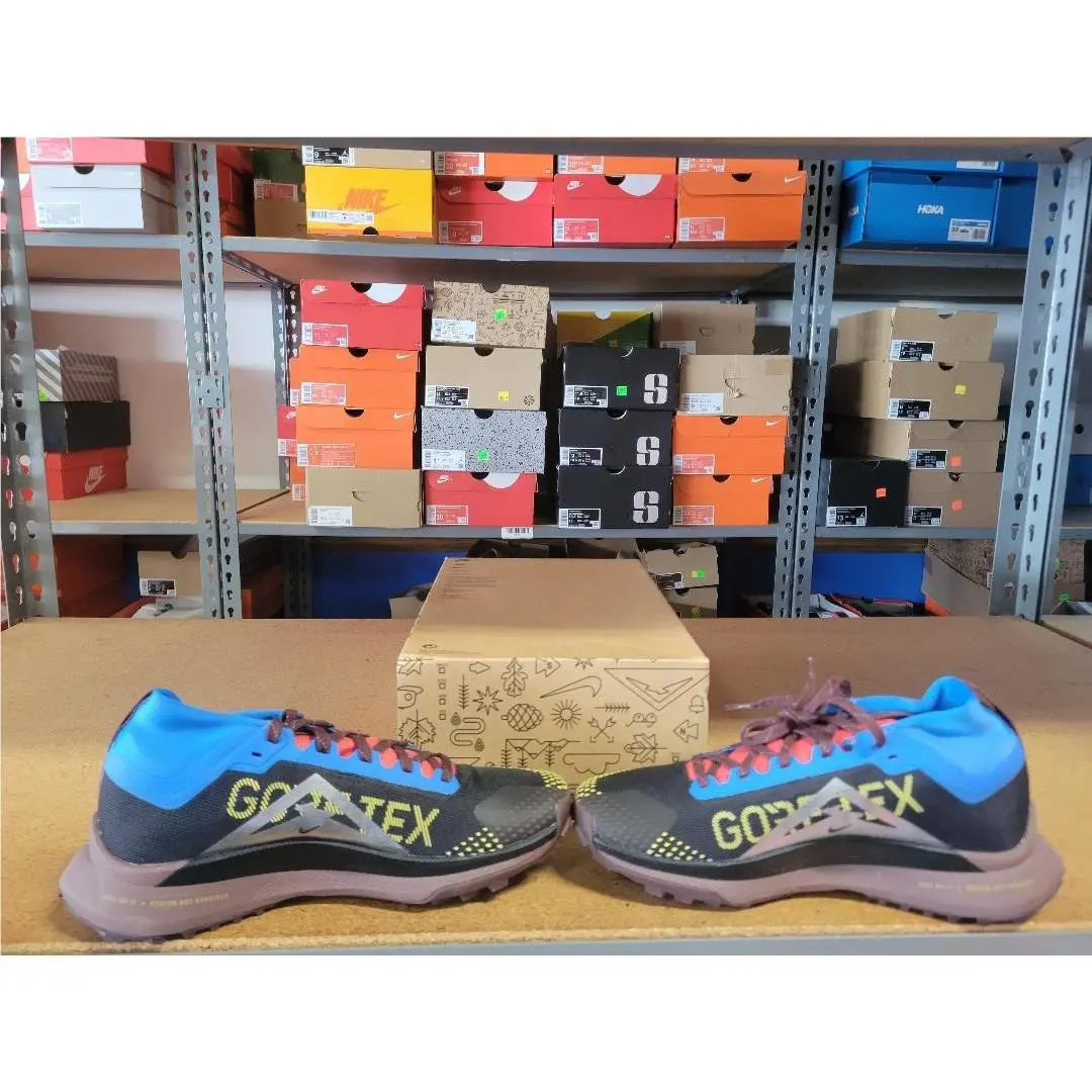 Nike shoes - Nike React Pegasus Trail 4 GTX - DJ7929-001 - Black Vivid Sulfur, Women`s: Black Vivid Sulfur 0