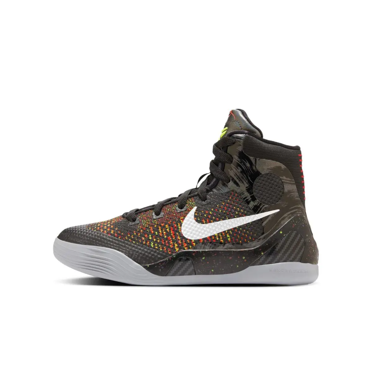 Nike Big Kids` Kobe9 Elite Protro Masterpiece Sneakers - Black/metallic Silver - Black/Metallic Silver
