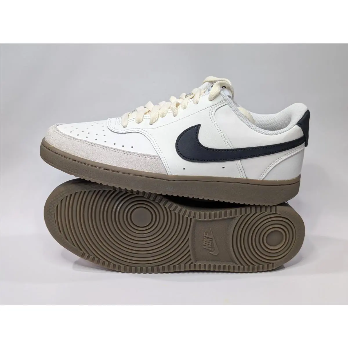 Nike shoes - Nike Court Vision Low - Court Vision Low - FQ8075-133 - Sail/Black/Brown 2