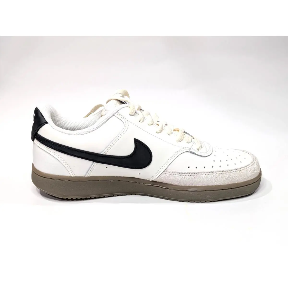 Nike shoes - Nike Court Vision Low - Court Vision Low - FQ8075-133 - Sail/Black/Brown 17