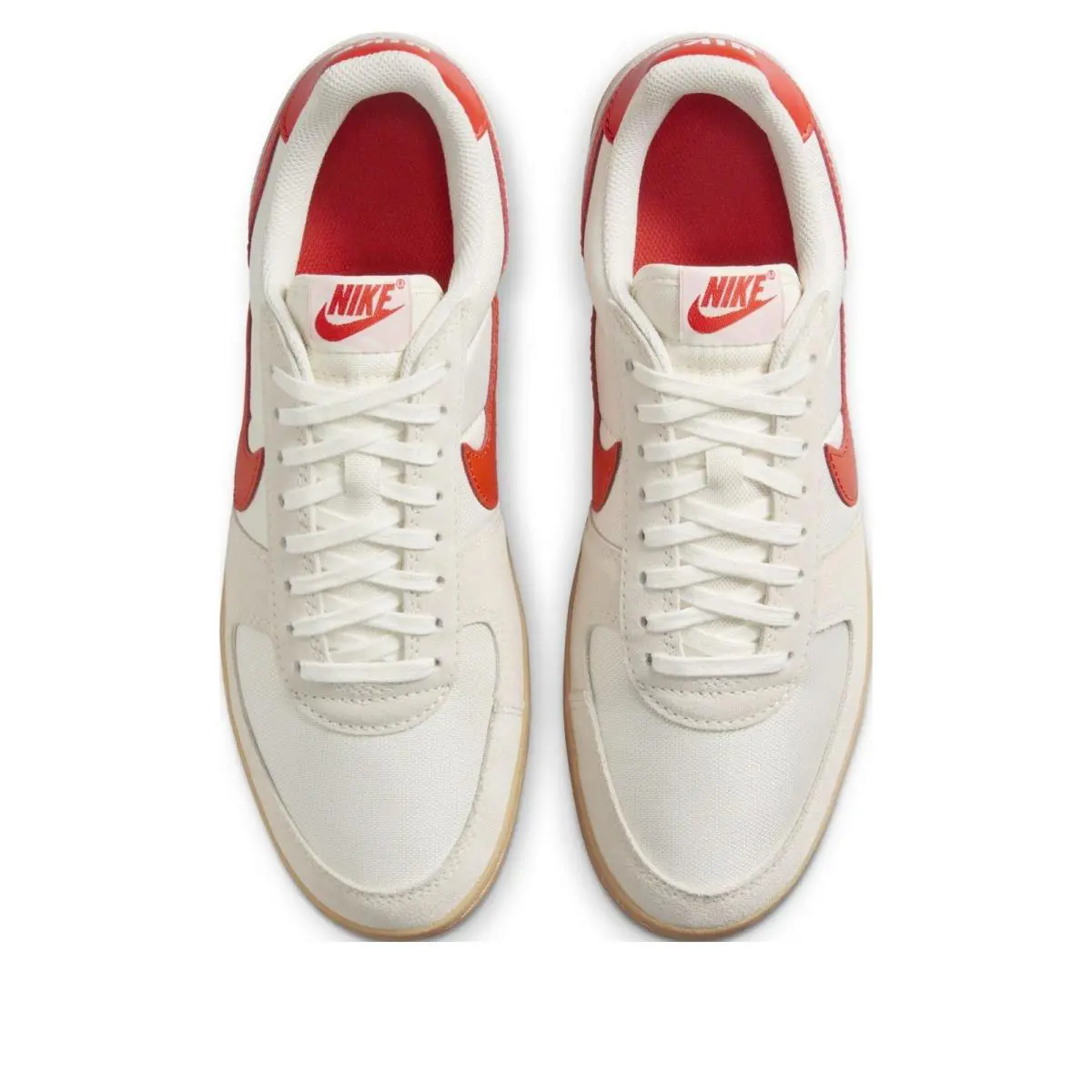 Nike shoes - Pale Ivory/Gum Yellow/Picante Red 8