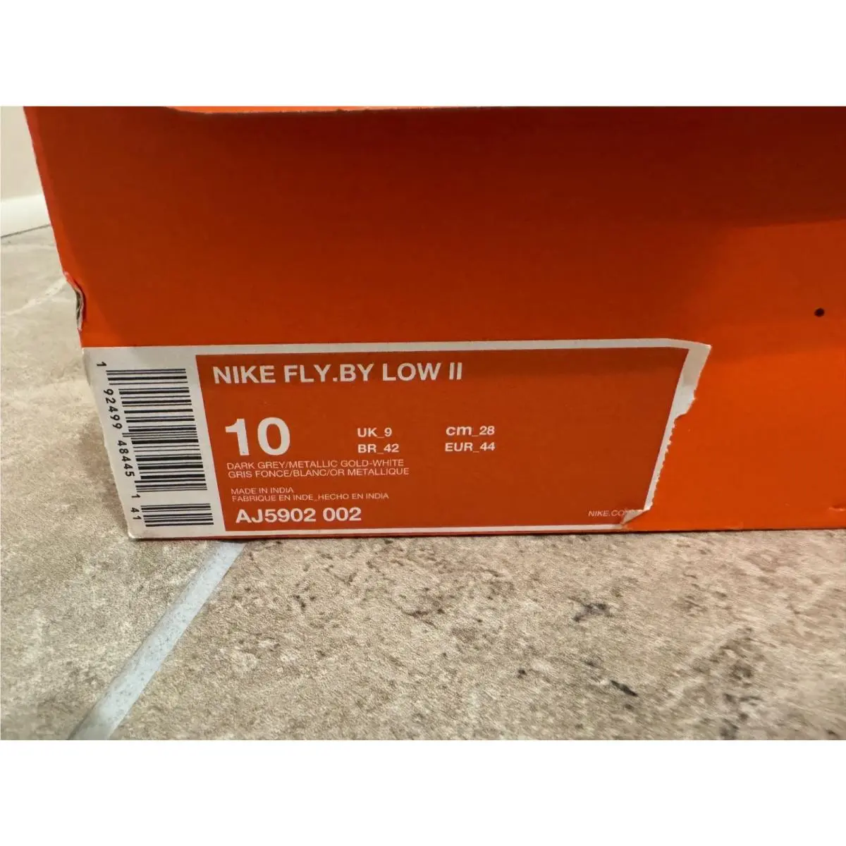 Nike shoes - Nike Fly.By Low - Low - AJ5902-002 - Gray 7
