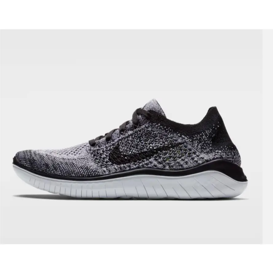 Nike shoes - Nike Free RN Flyknit - Free Flyknit - 942839-101 - Black 5