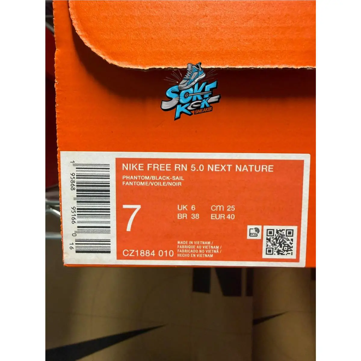 Nike shoes - Nike Free RN - Free - CZ1884-010 - White 4