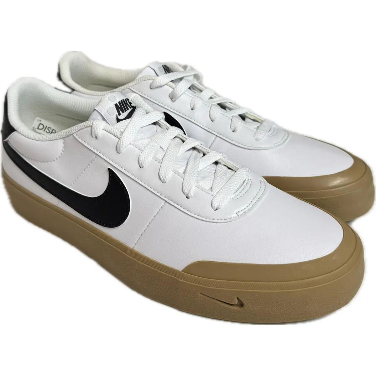 Nike shoes - Nike Court shot - Court shot - FQ8146 112 - White/Black-Gum Light Brown 2