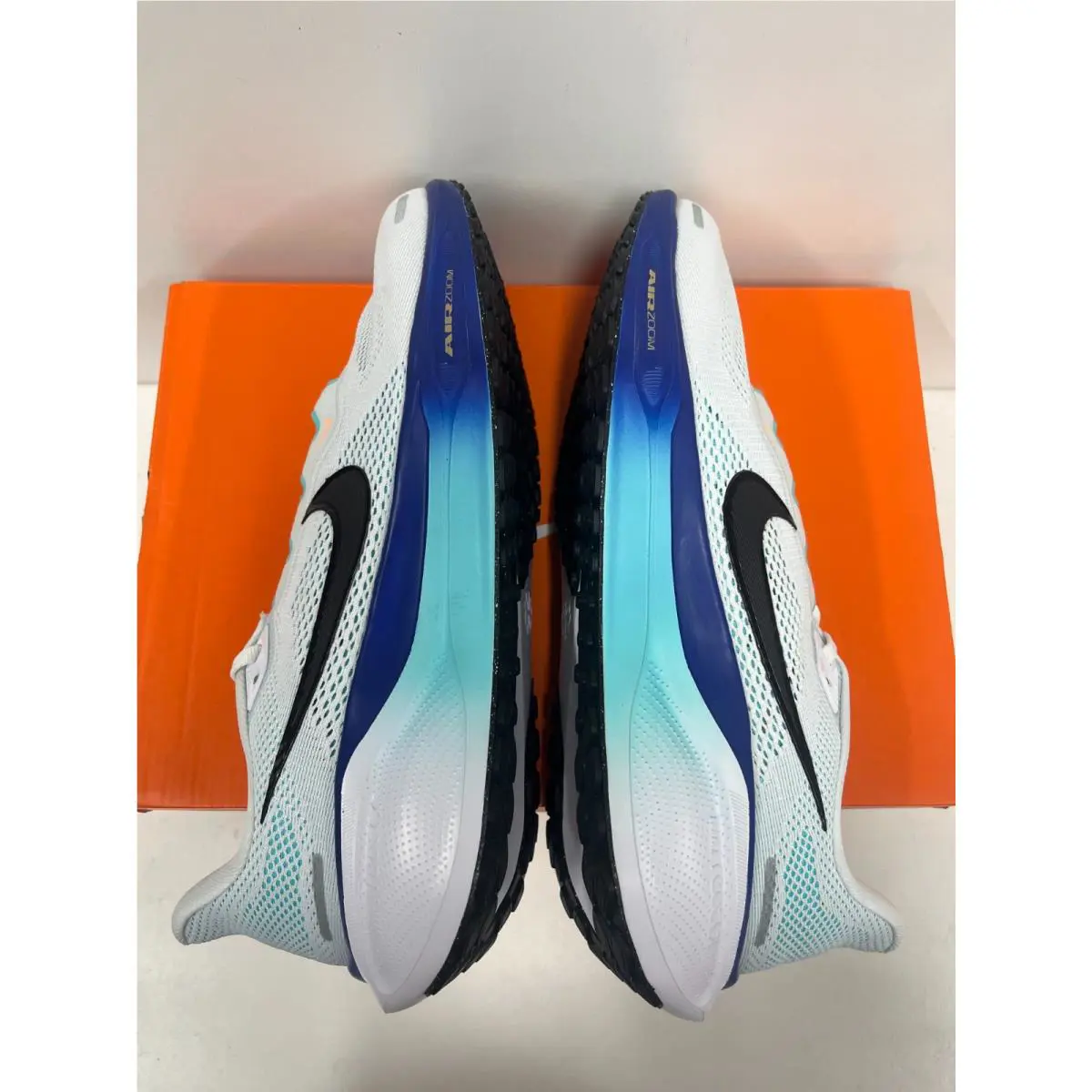 Nike shoes - Nike Air Zoom Pegasus 41 - White/Black-Hyper Turq-Concord (118) 4