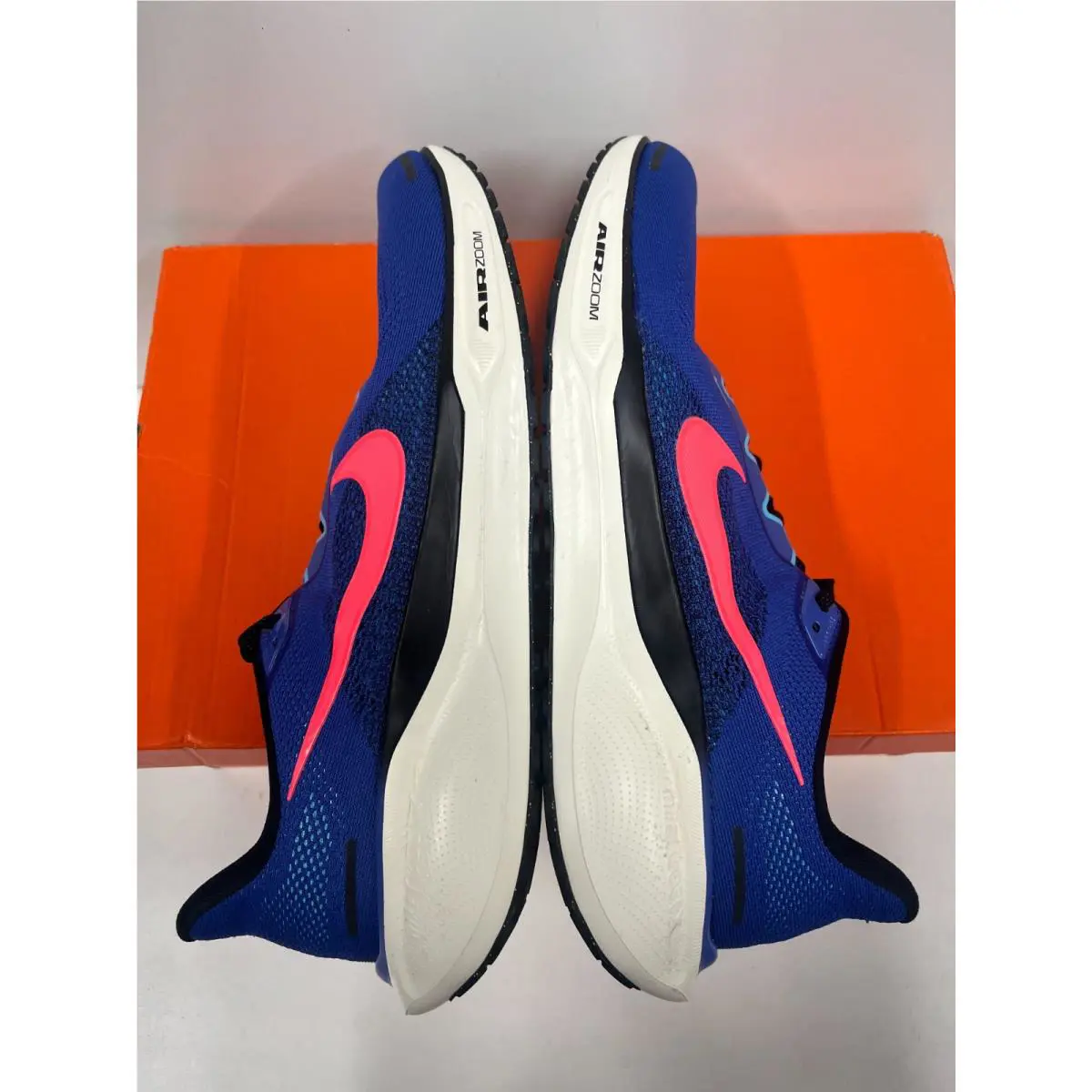 Nike shoes - Nike Air Zoom Pegasus 41 - White/Black-Hyper Turq-Concord (118) 46