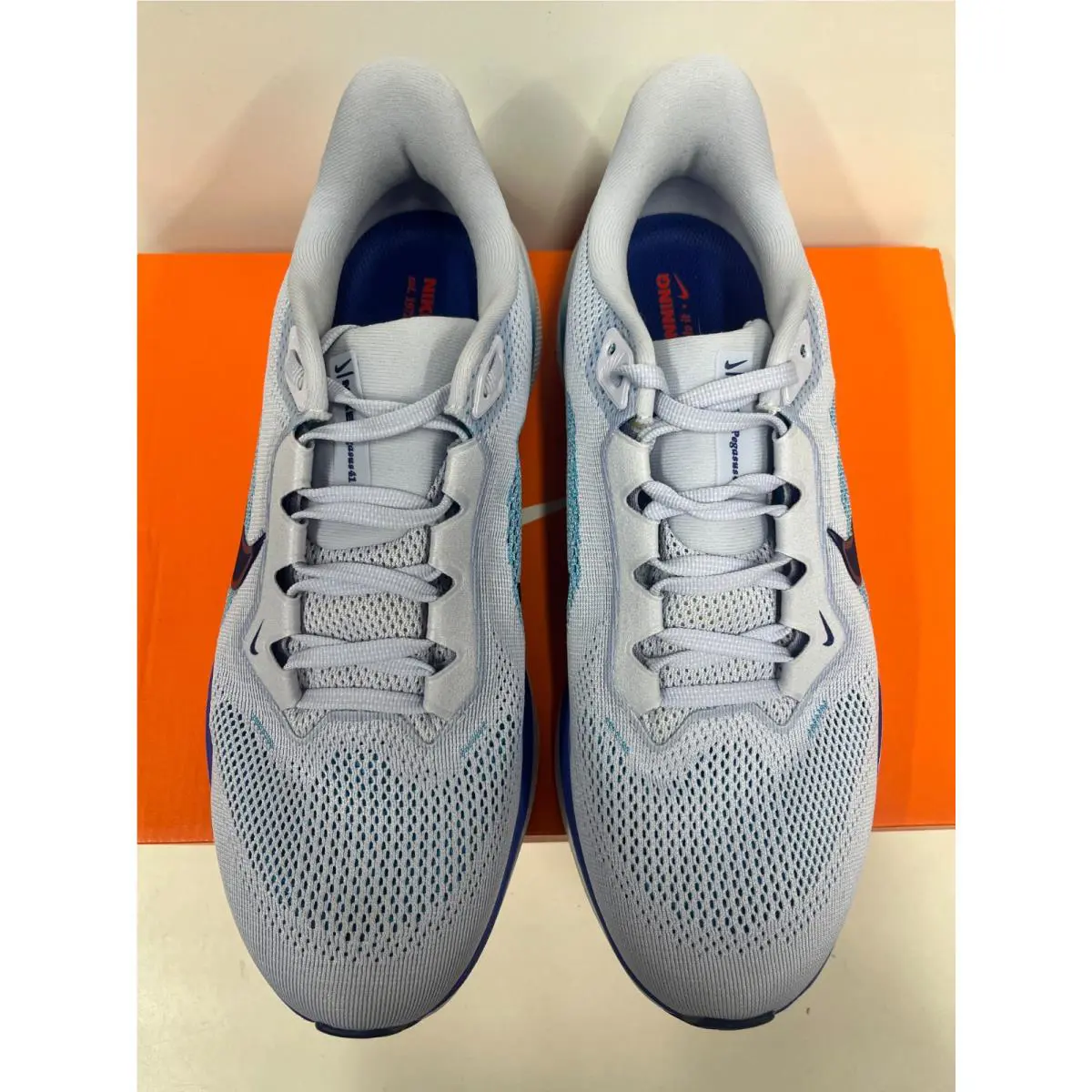 Nike shoes - Nike Air Zoom Pegasus 41 - White/Black-Hyper Turq-Concord (118) 29
