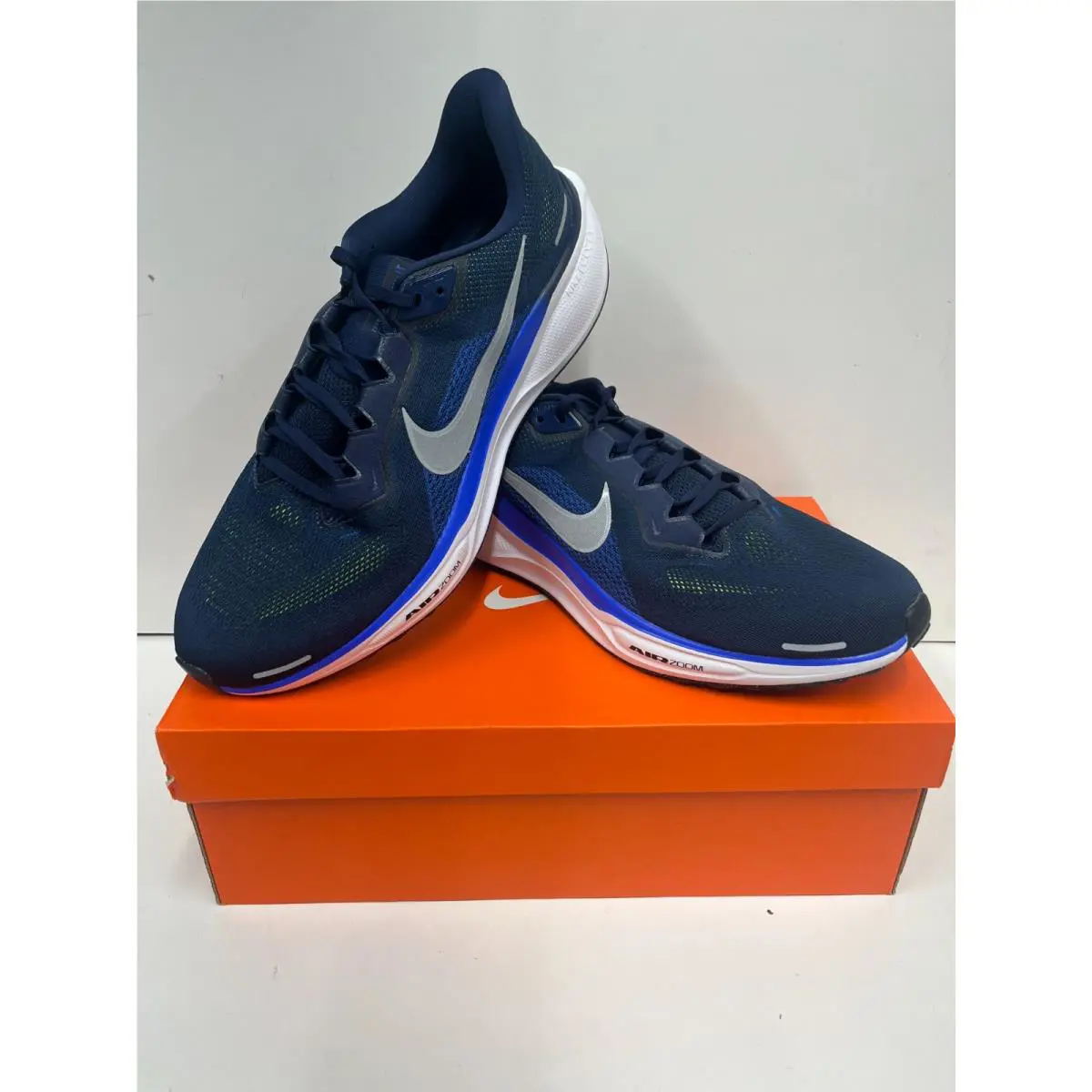 Nike shoes - Nike Air Zoom Pegasus 41 - White/Black-Hyper Turq-Concord (118) 34