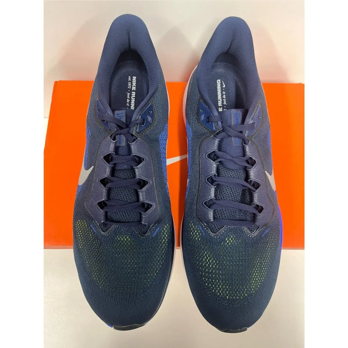 Nike shoes - Nike Air Zoom Pegasus 41 - White/Black-Hyper Turq-Concord (118) 43