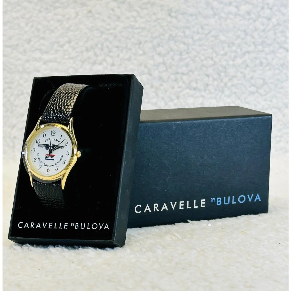 Vintage Caravelle By Bulova 2002 Bowling 298 Game Abc American Bowling Congress