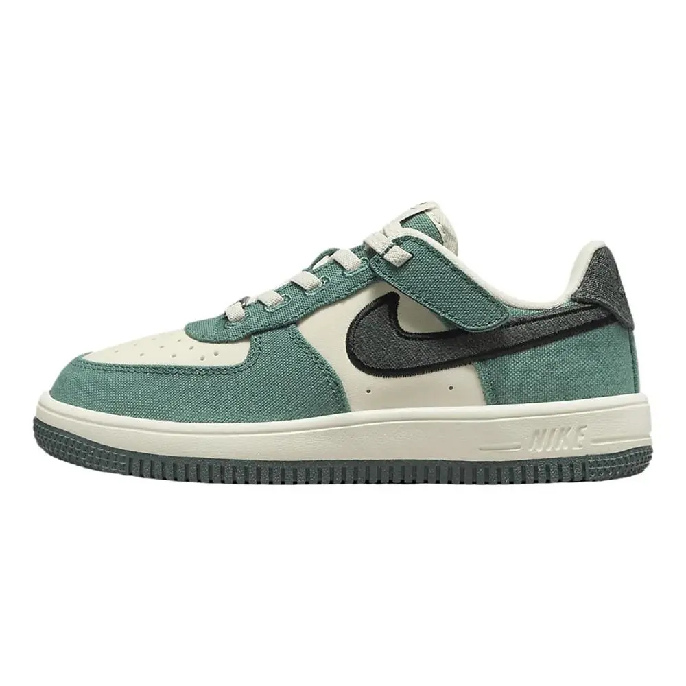 Preschool Nike Air Force 1 Low Easyon LV8 3 Coconut Milk/vintage Green HJ4293 - Coconut Milk/Vintage Green