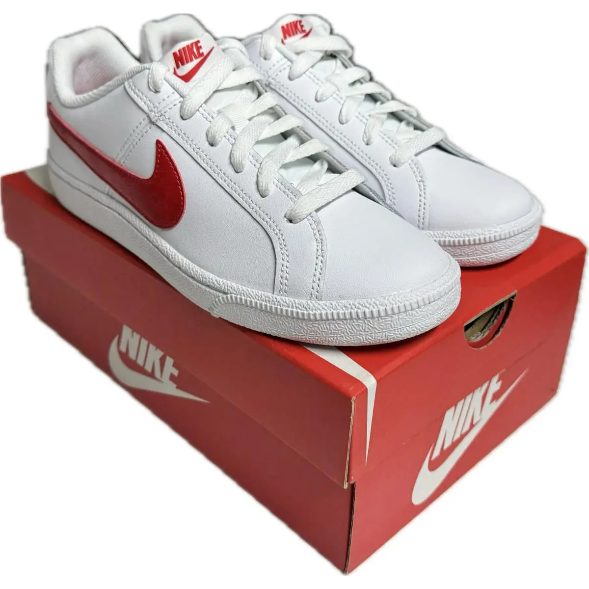 Nike shoes - Nike Court Royale - Court Royale - 749867-114 - White/University Red 5