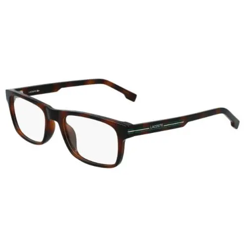 L2887 N 230 Havana Men`s Eyeglasses 54-17-140MM by Lacoste