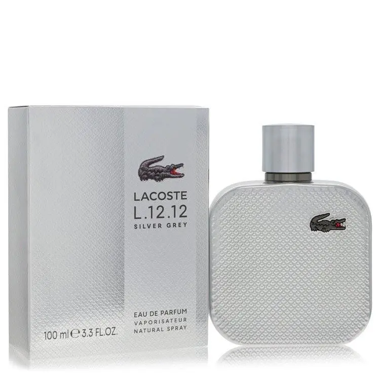 Eau De  L.12.12 Silver Grey  Eau De Parfum Spray 3.3 o by Lacoste