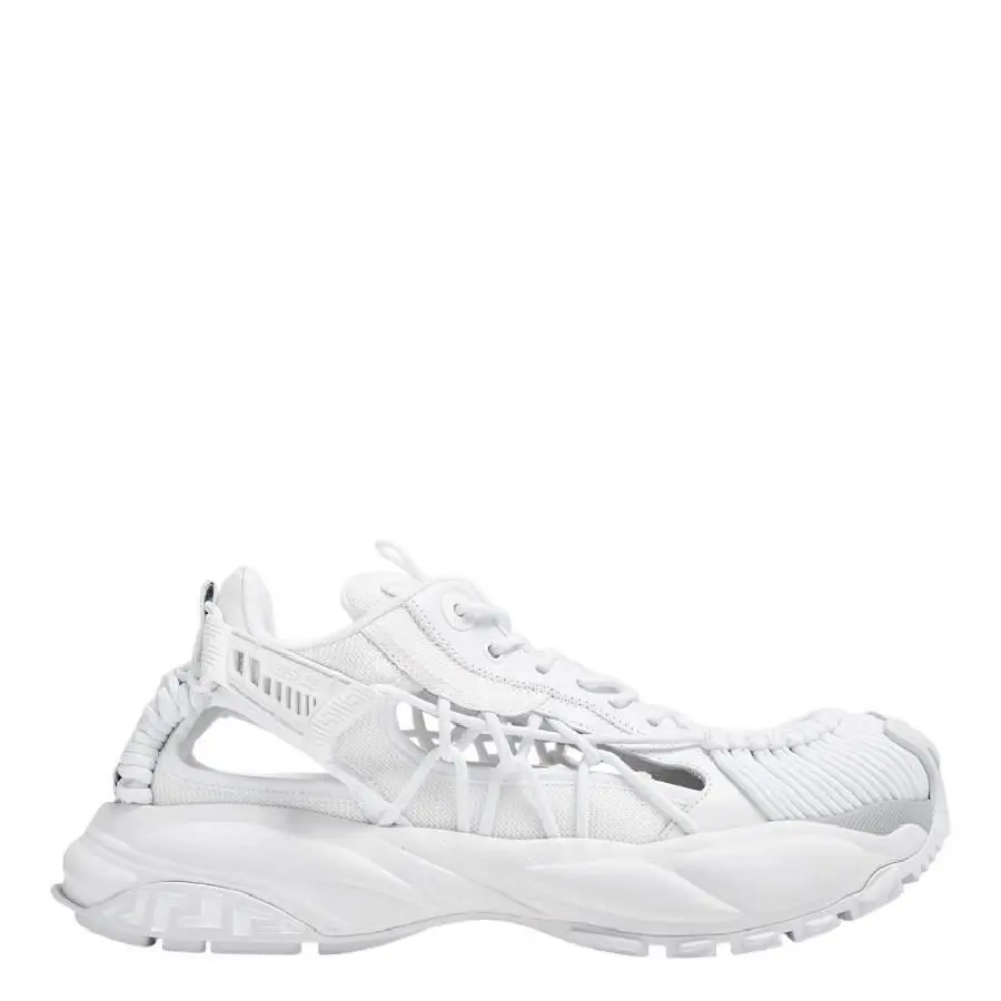 Versace Greca-patterned Mercury Sneakers - White