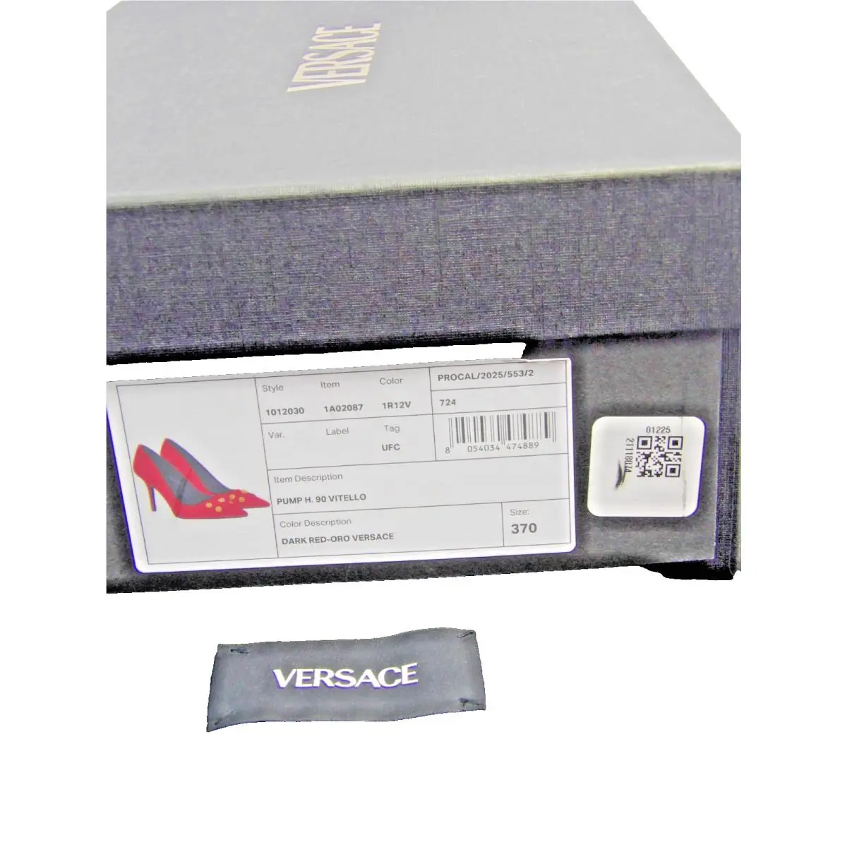 Versace shoes - 1012830 - 1012830 - Red (UPC: 8056204609527) 7