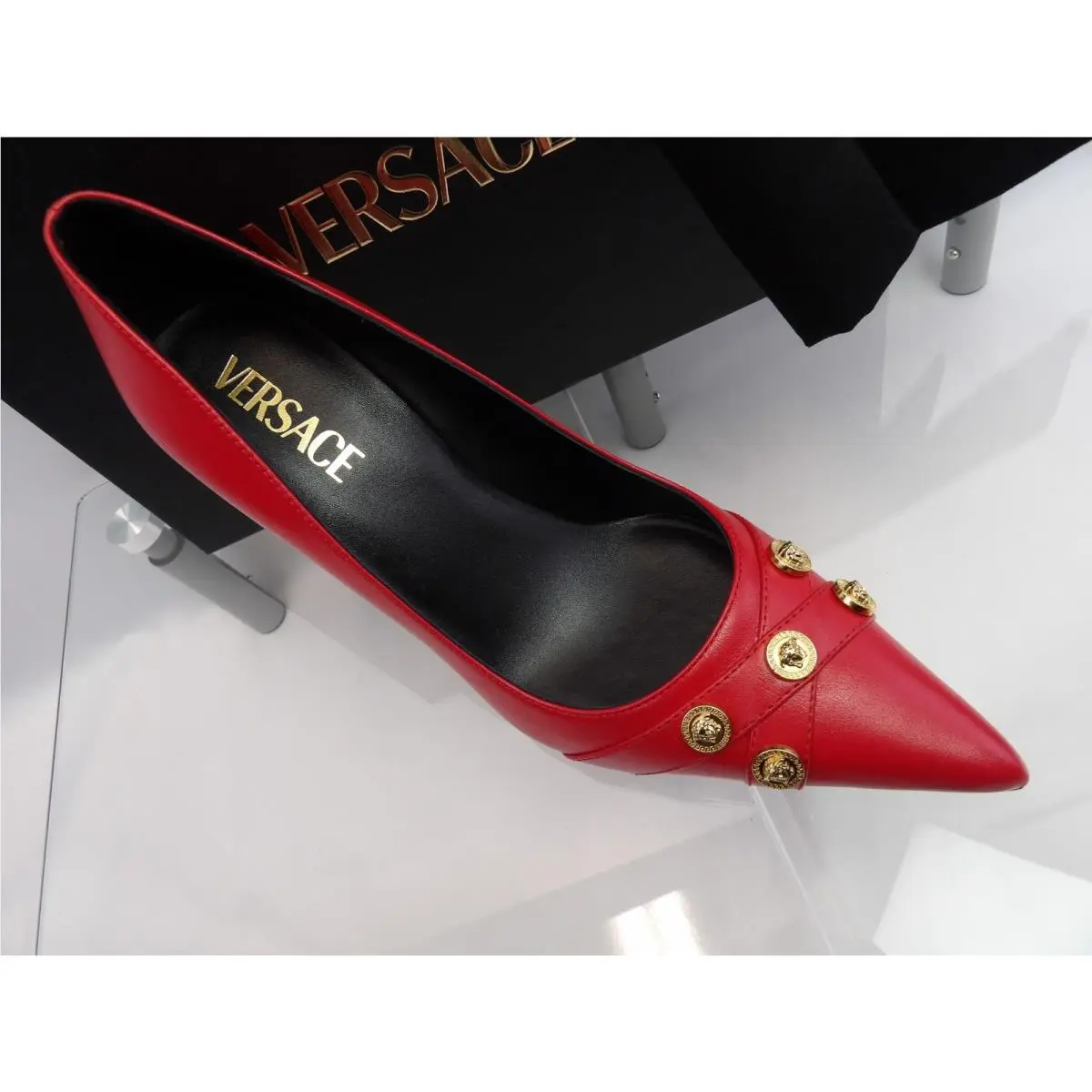 Versace shoes - 1012830 - 1012830 - Red (UPC: 8056204609527) 4