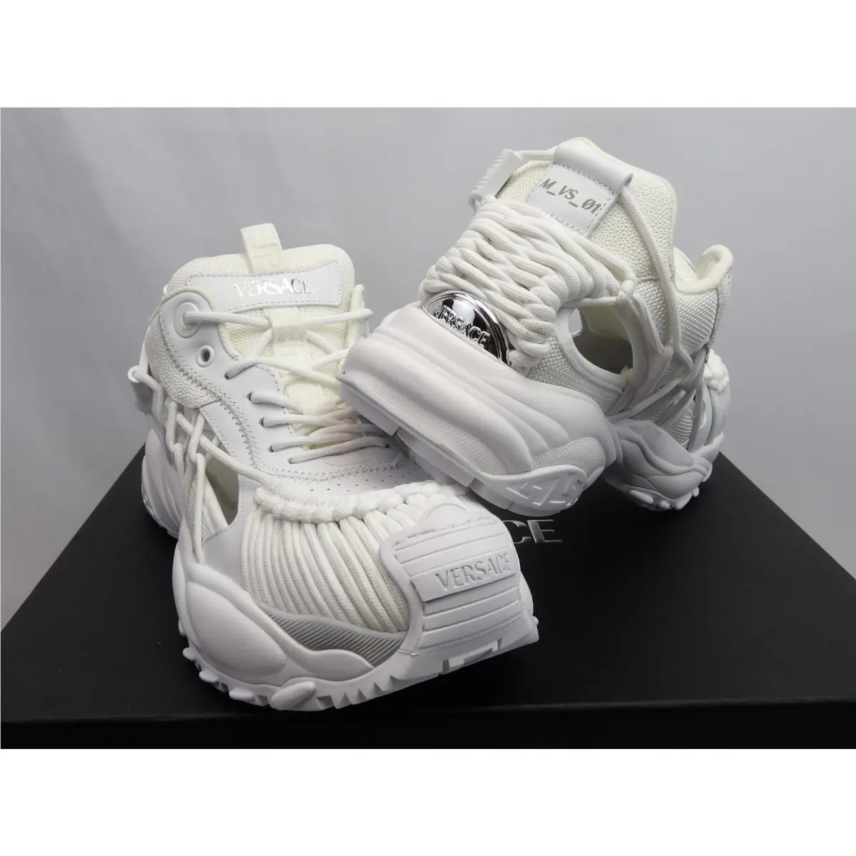 Versace shoes - Versace Medusa - Medusa - 10167 - White (UPC: 8053609265525) 4