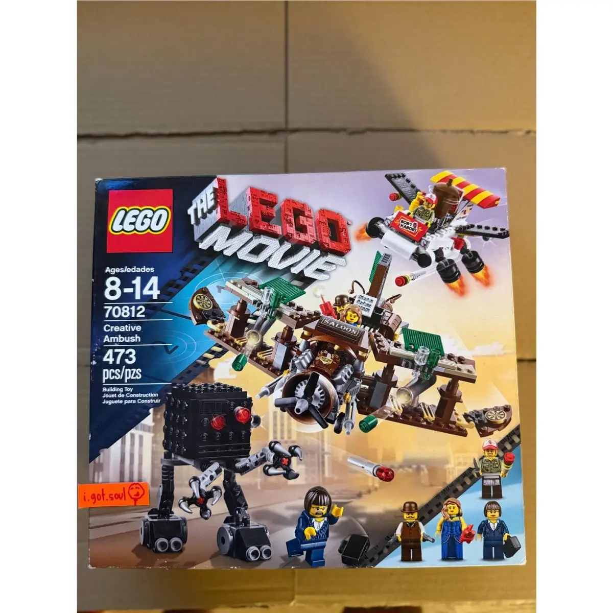 Lego The Lego Movie: Creative Ambush 70812 Retired Set