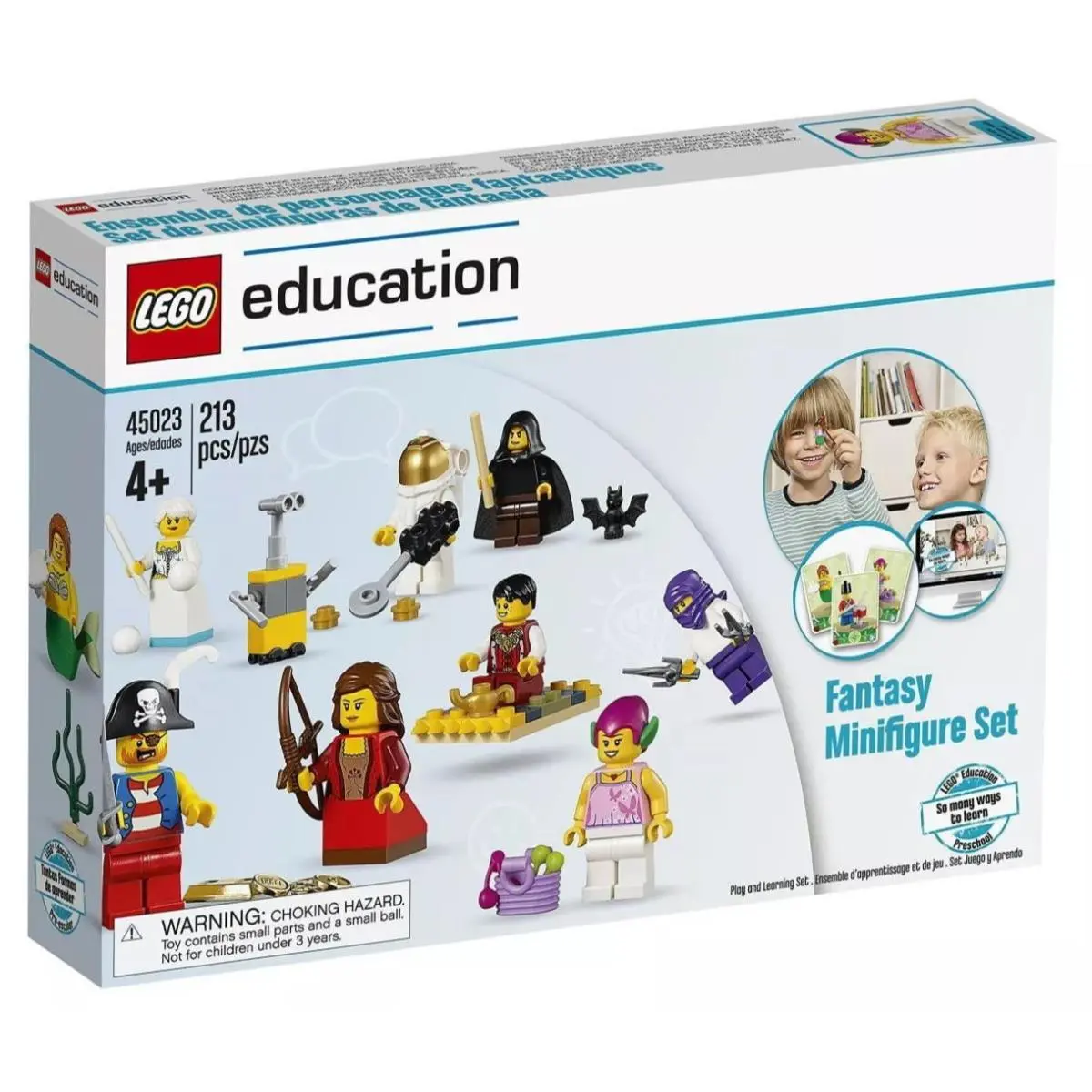 Lego Education Fantasy Minifigure Set 45023 Retired 2016 - Red