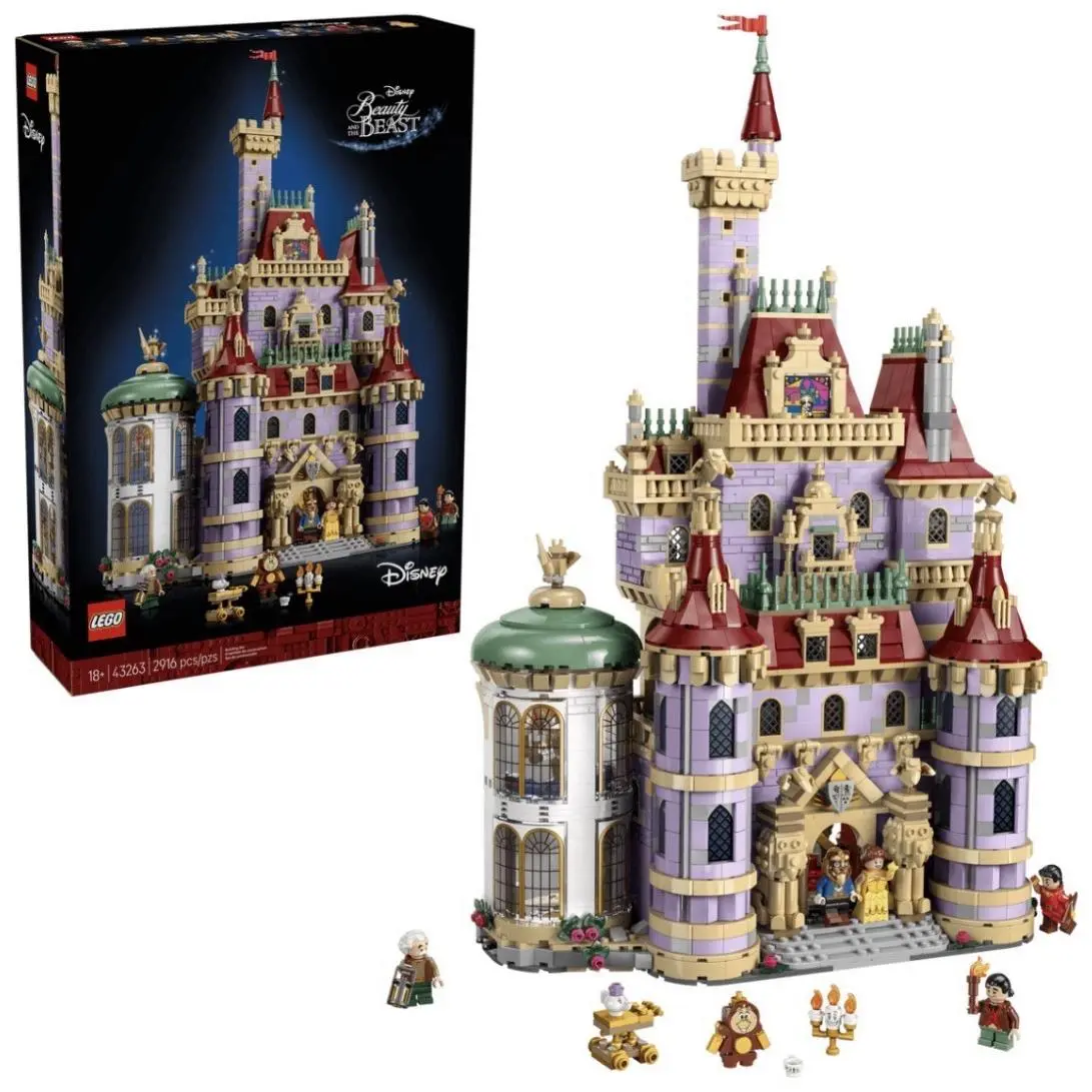 Lego Disney Beauty and The Beast Castle 43263 Building Set 2916 Exclusive