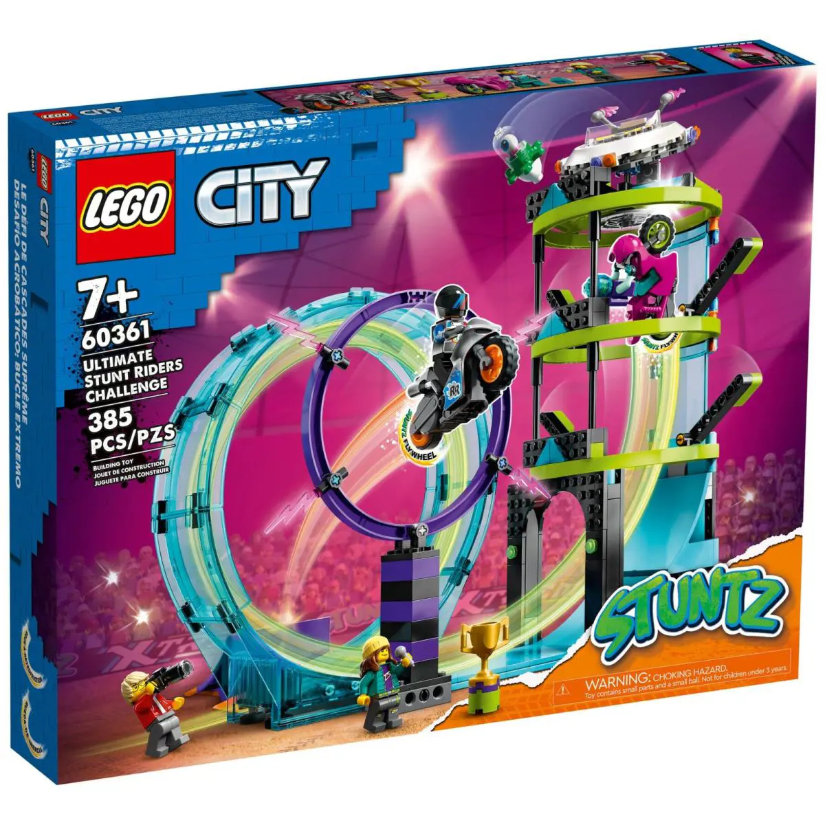 Lego Town Sets: 60361 Ultimate Stunt Riders Challenge