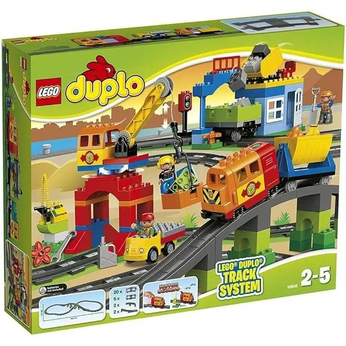 Lego Duplo 10508 Deluxe Train Set Hard to Find Building Toy