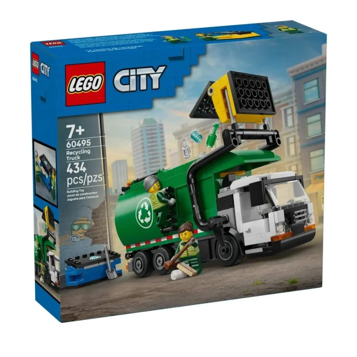 Lego City 60495 Recycling Truck Garbage Trash Fast Safe Shipping