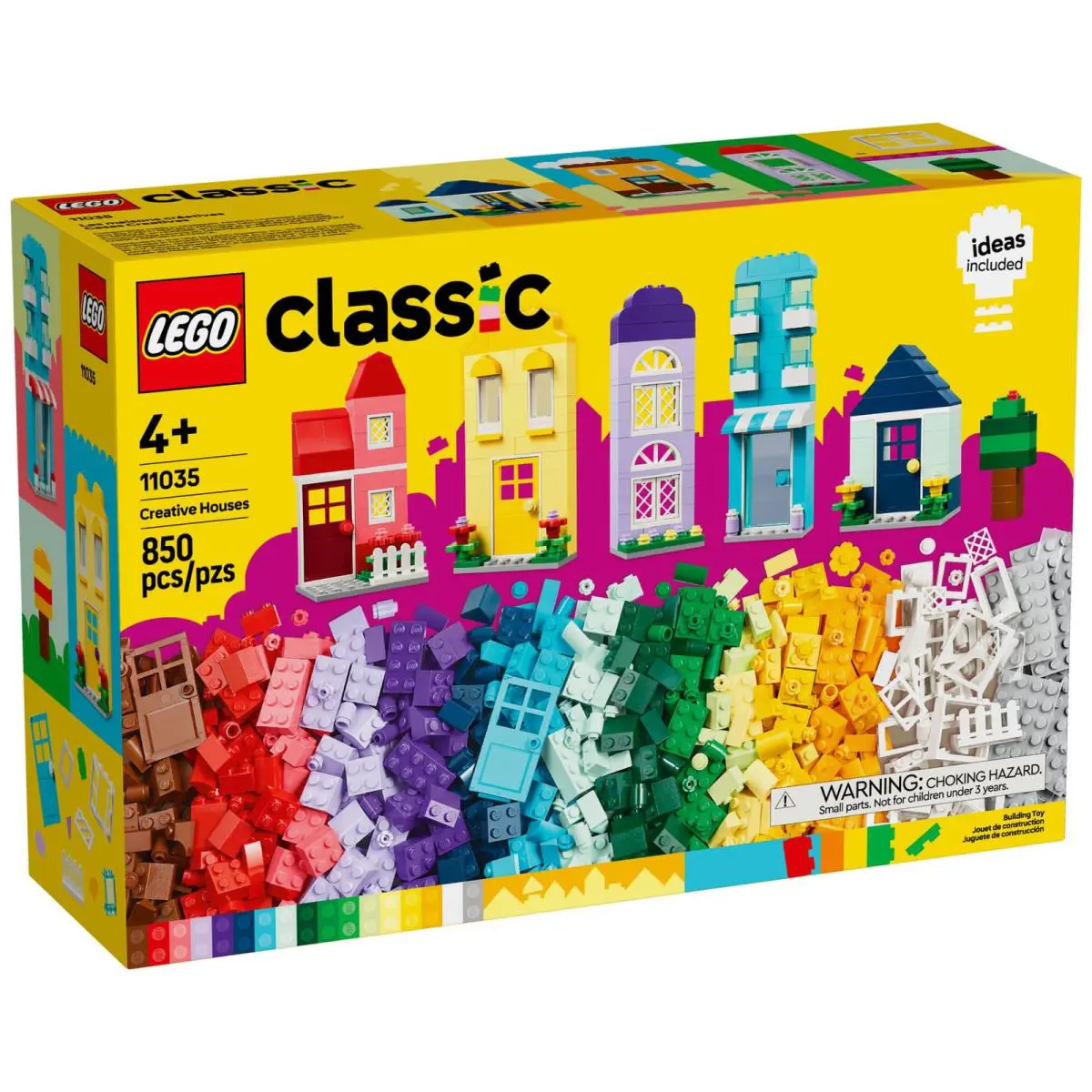Lego 11035 Classic Creative Houses 850 Piece Gift Educational Set