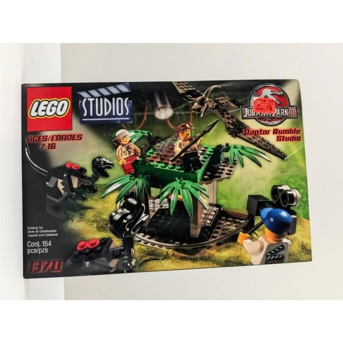 Lego Jurassic Park Raptor Rumble Studio Set 1370